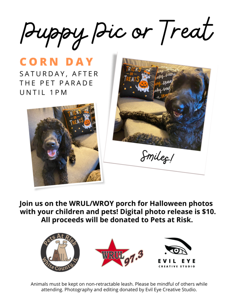 Puppy Pic or Treat – Corn Day 2022